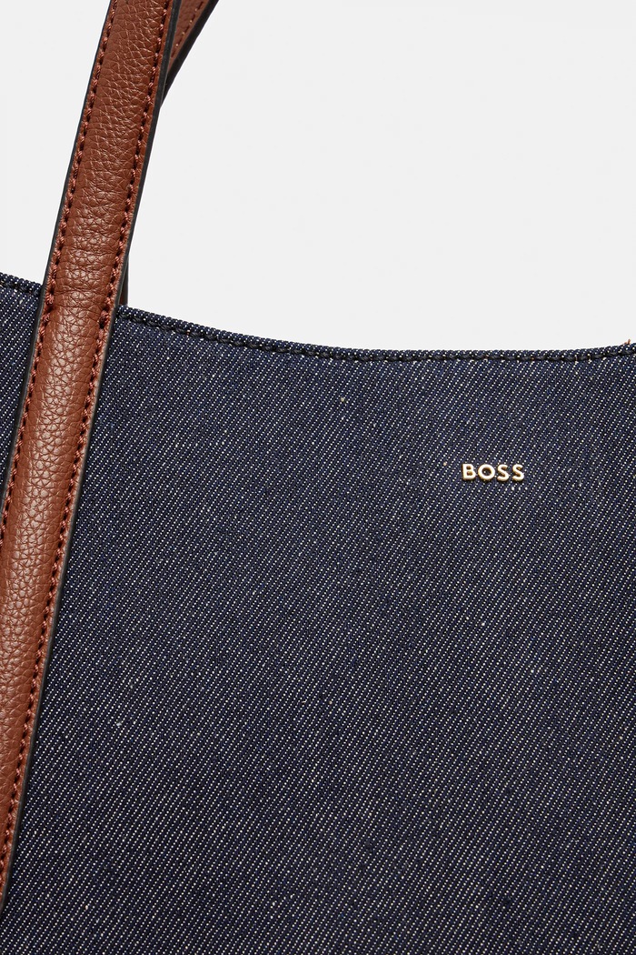 BOSS geantă Anett Tote D bleumarin 50547575