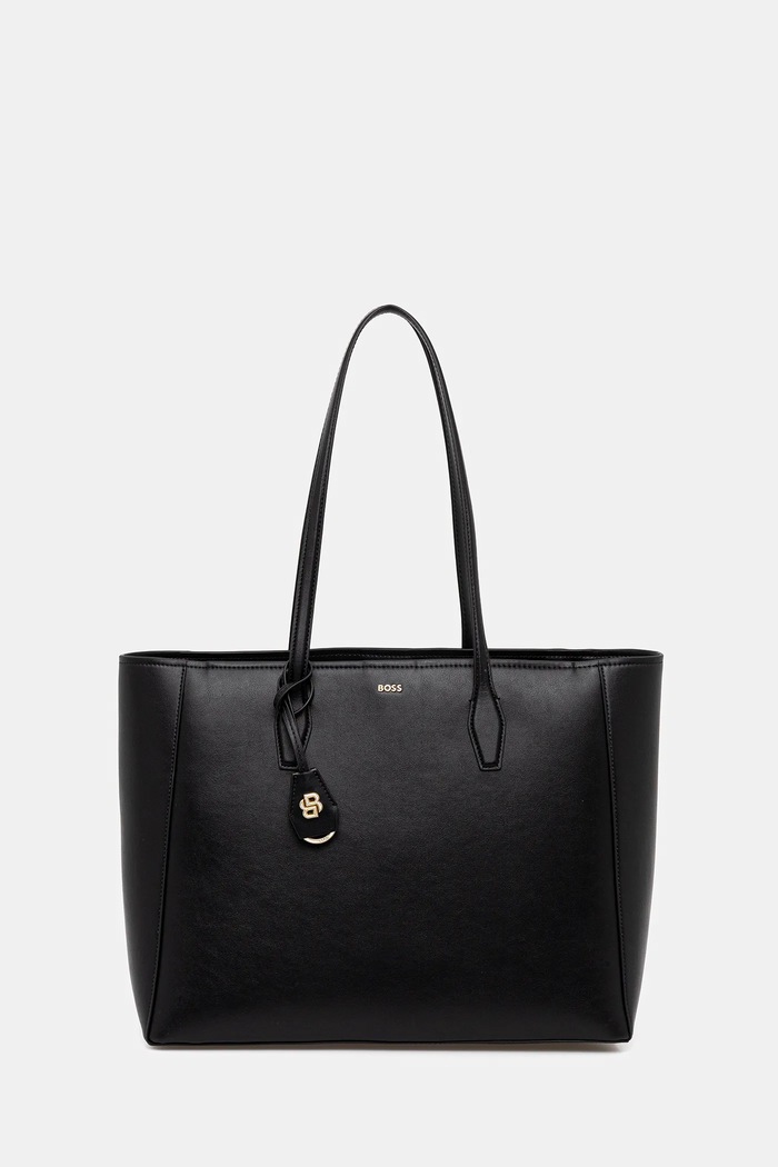 BOSS tote γυναικεία δερμάτινη NUMAH Tote μαύρο 50547750