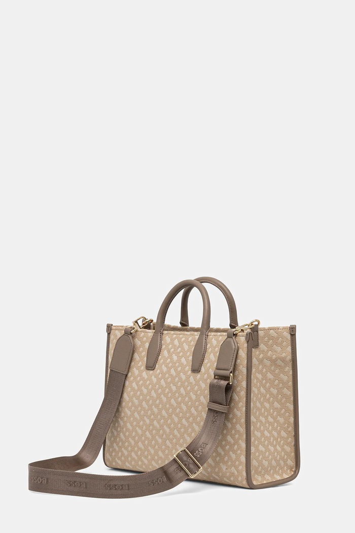 Accesorii BOSS geantă Sandy MED Tote MJ 50547939 bej