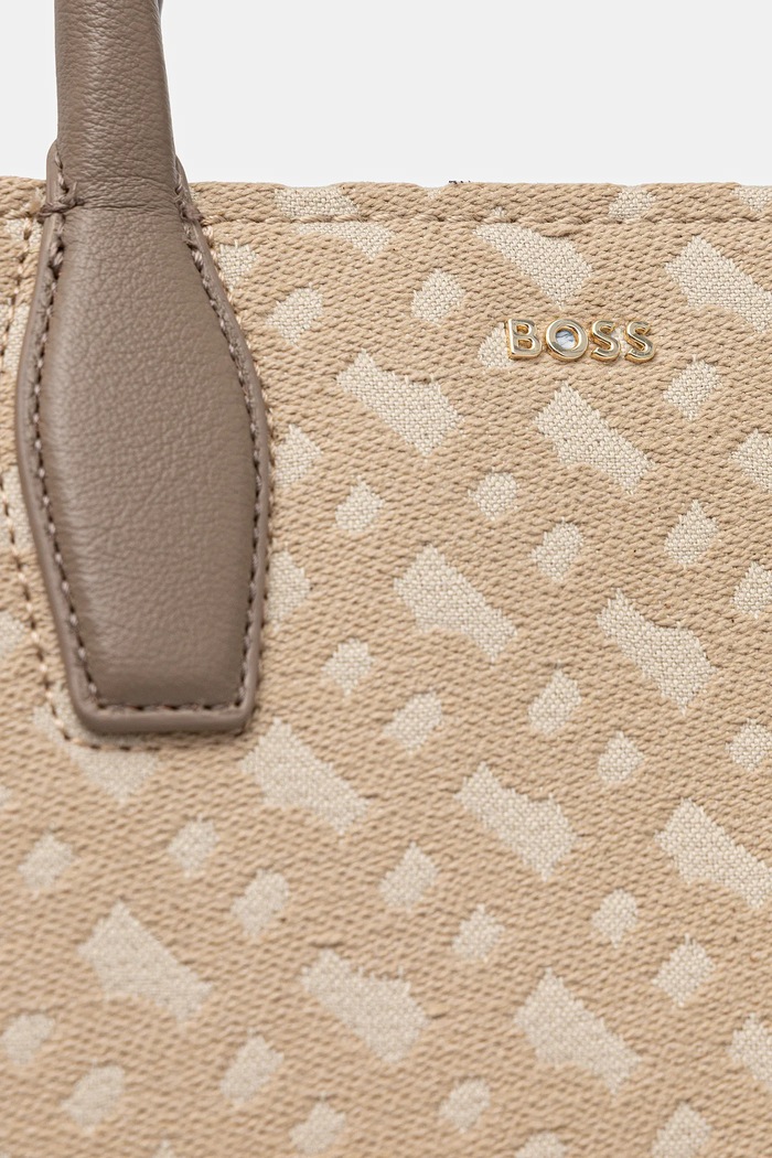 BOSS geantă Sandy MED Tote MJ bej 50547939
