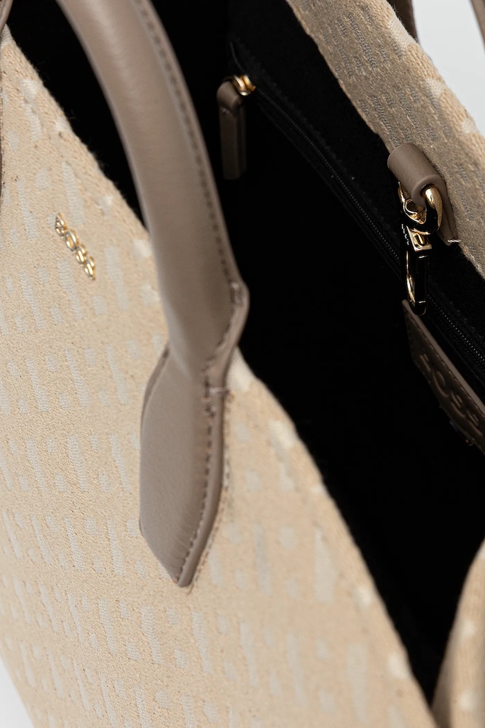 BOSS geantă Sandy MED Tote MJ 50547939 bej