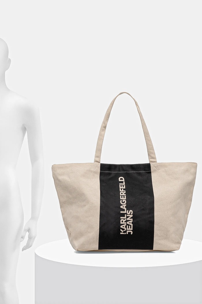 Bavlněná kabelka Karl Lagerfeld Jeans A3W50067