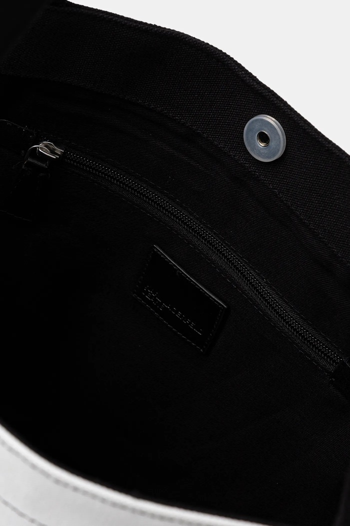 Torebka bawełniana Karl Lagerfeld Jeans A3W50067 czarny