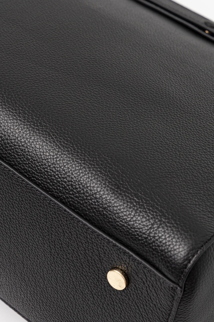 BOSS geantă de piele BOSS BEYOND Tote negru 50547714