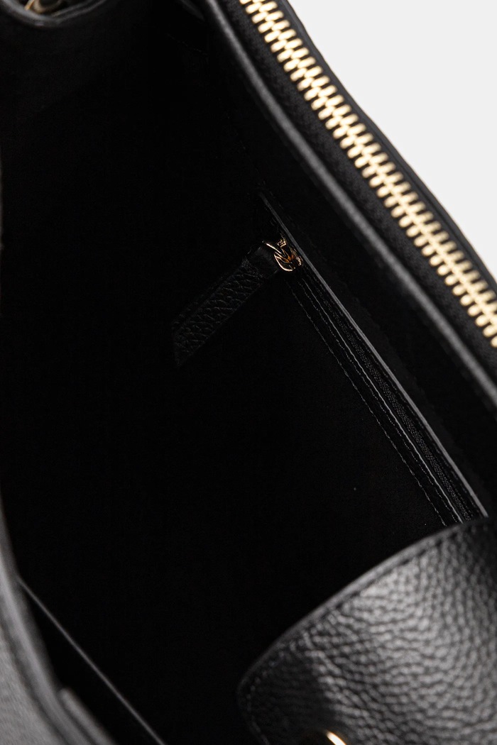 BOSS geantă de piele BOSS BEYOND Tote 50547714 negru