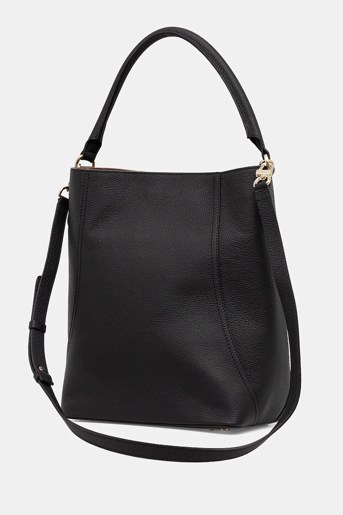 Accesorii BOSS geantă de piele Lenah Bucket 50547744 negru