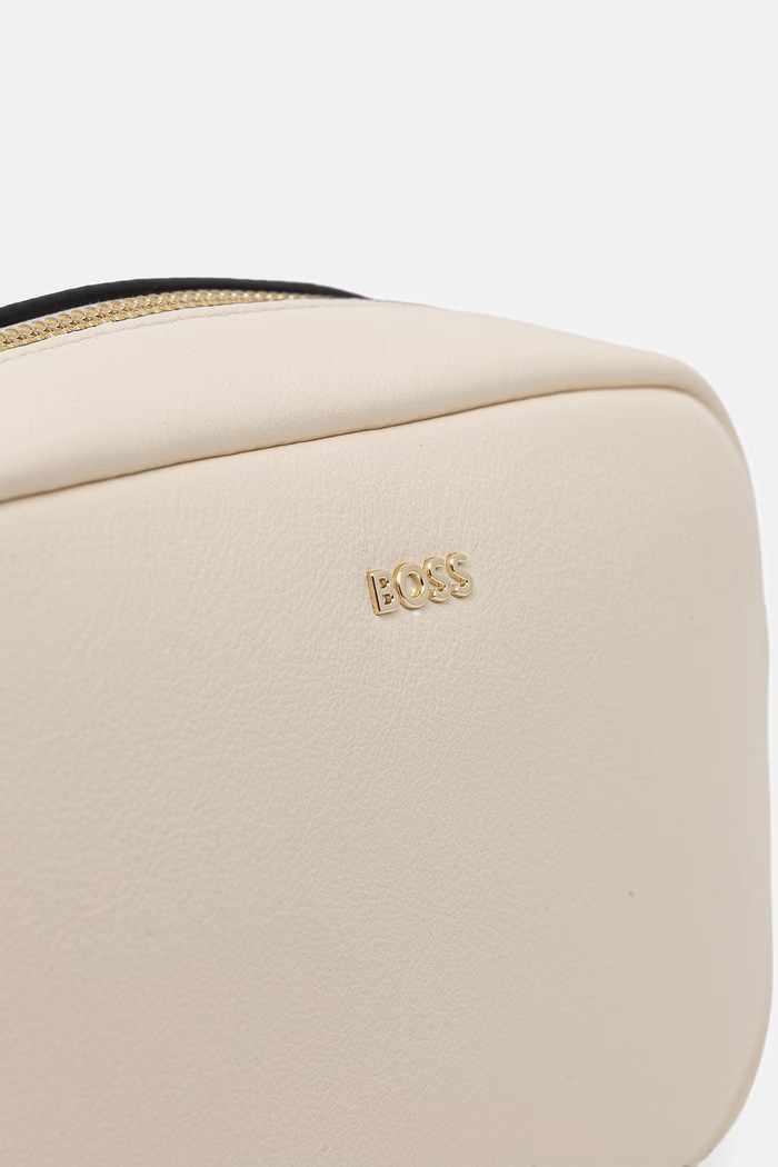 BOSS geantă crossbody pentru femei Sandy Crossbody bej 50547765