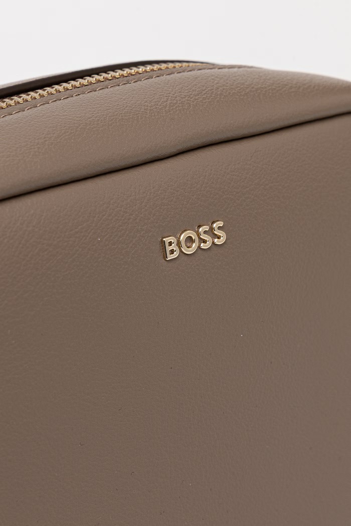 BOSS geantă crossbody pentru femei Sandy Crossbody bej 50547765