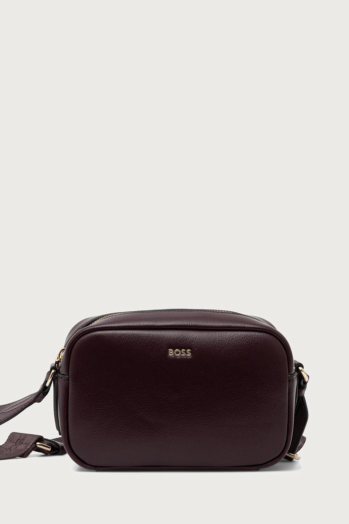 BOSS Χιαστί Γυναικεία Sandy Crossbody μπορντό 50547765