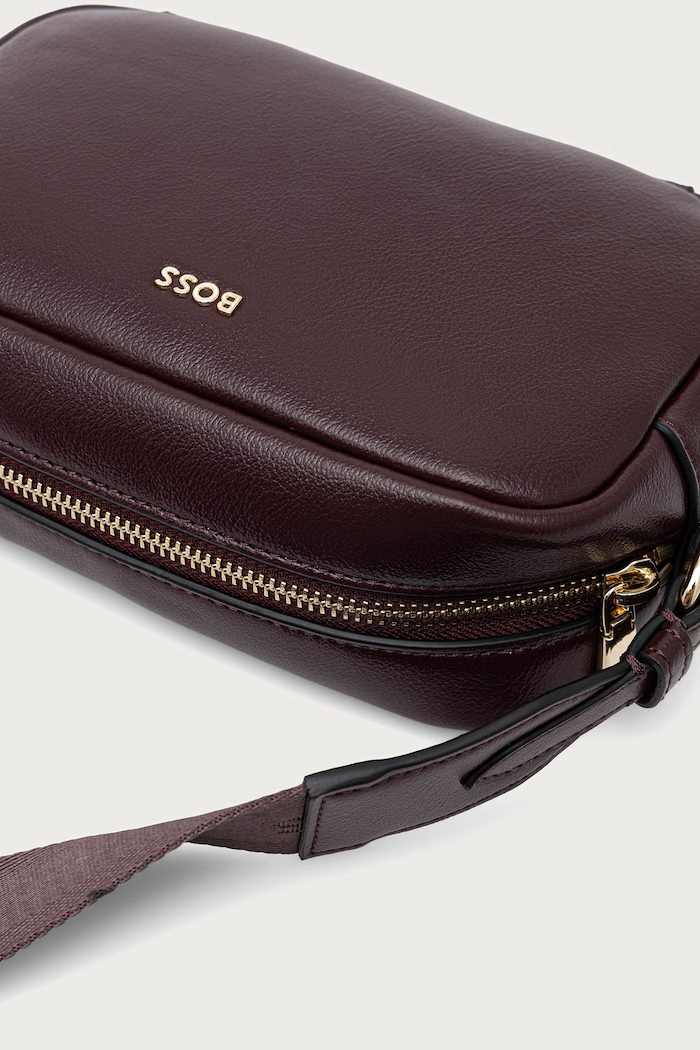 Χιαστί Γυναικεία Sandy Crossbody BOSS 50547765 μπορντό
