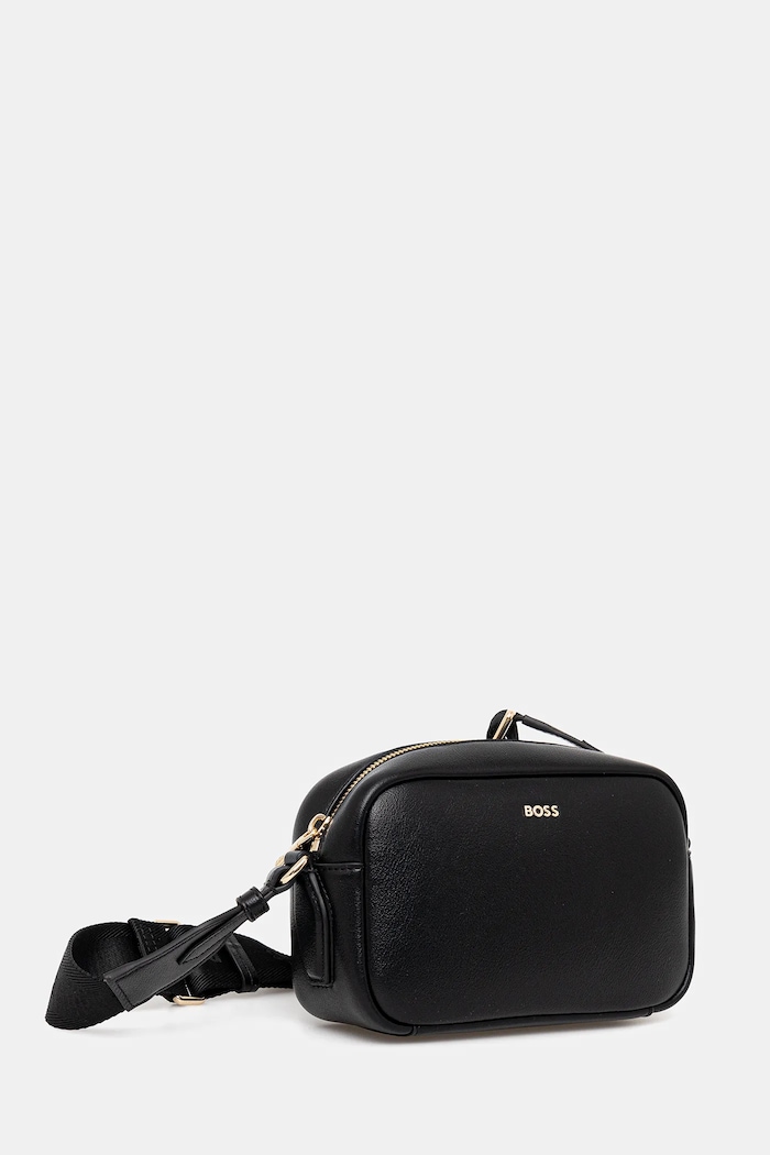 BOSS geantă crossbody pentru femei Sandy Crossbody 50547765 negru SS26