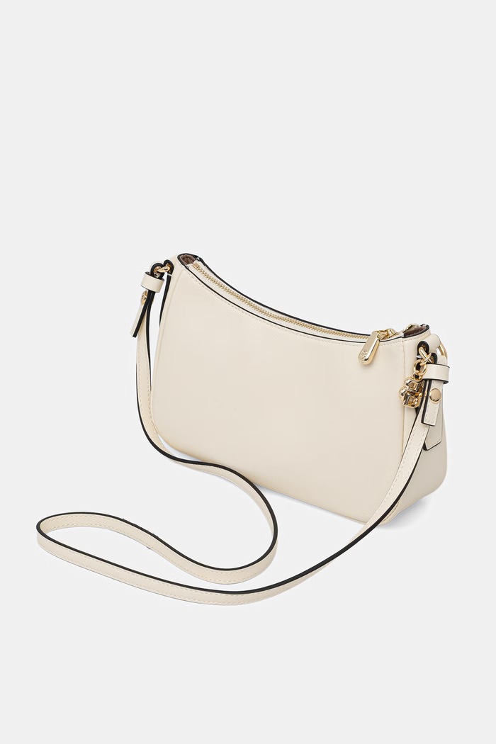 Akcesoria BOSS torebka crossbody damska skórzana NUMAH Minibag 50547773 beżowy