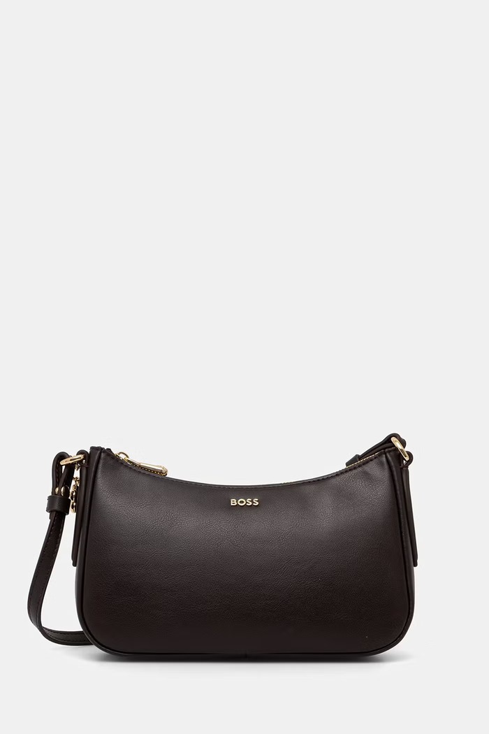 BOSS сумка crossbody для женщин кожаная NUMAH Minibag коричневый 50547773