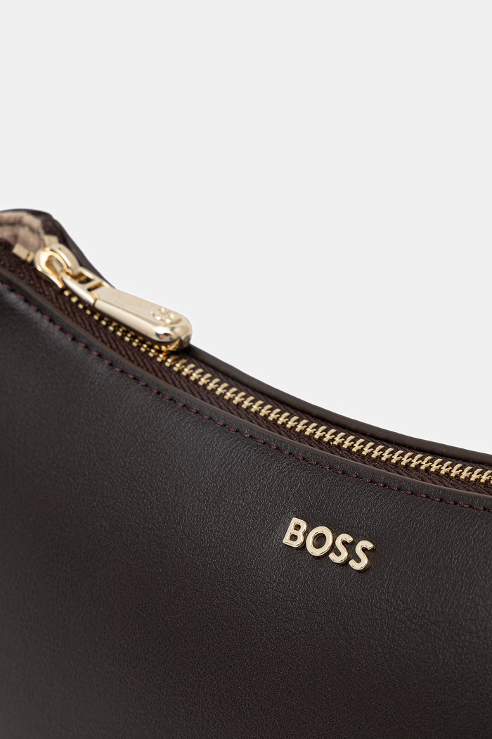 BOSS сумка crossbody для женщин кожаная NUMAH Minibag коричневый 50547773