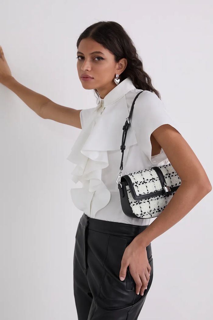 Kabelka Karl Lagerfeld K/AUTOGRAPH A3W30155 biela