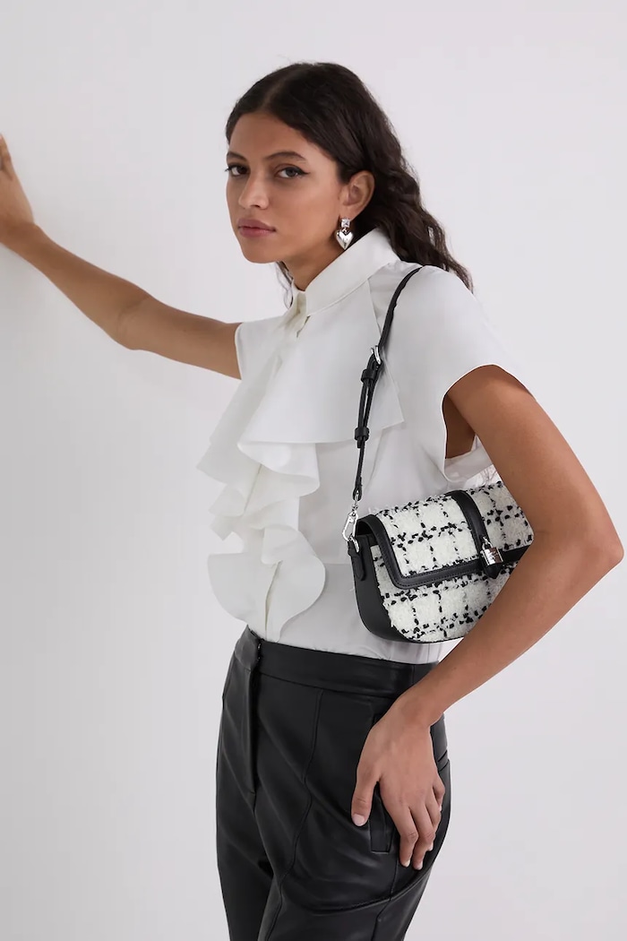 Kabelka Karl Lagerfeld K/AUTOGRAPH A3W30155 biela