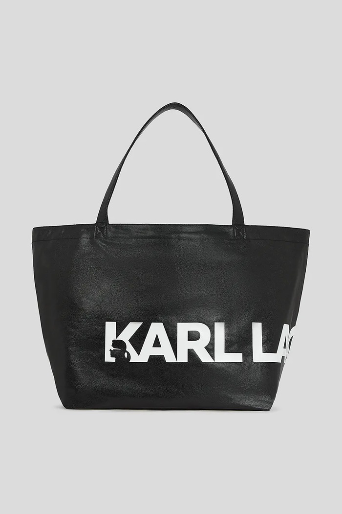Kabelka Karl Lagerfeld K/ESSENTIAL zmestí A4 čierna A3W50029