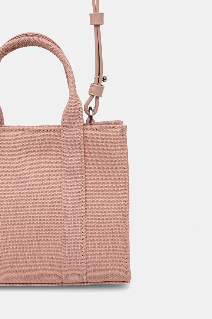 Dodatki Karl Lagerfeld crossbody torbica ženska bombažna K/RSG A3W50118 roza