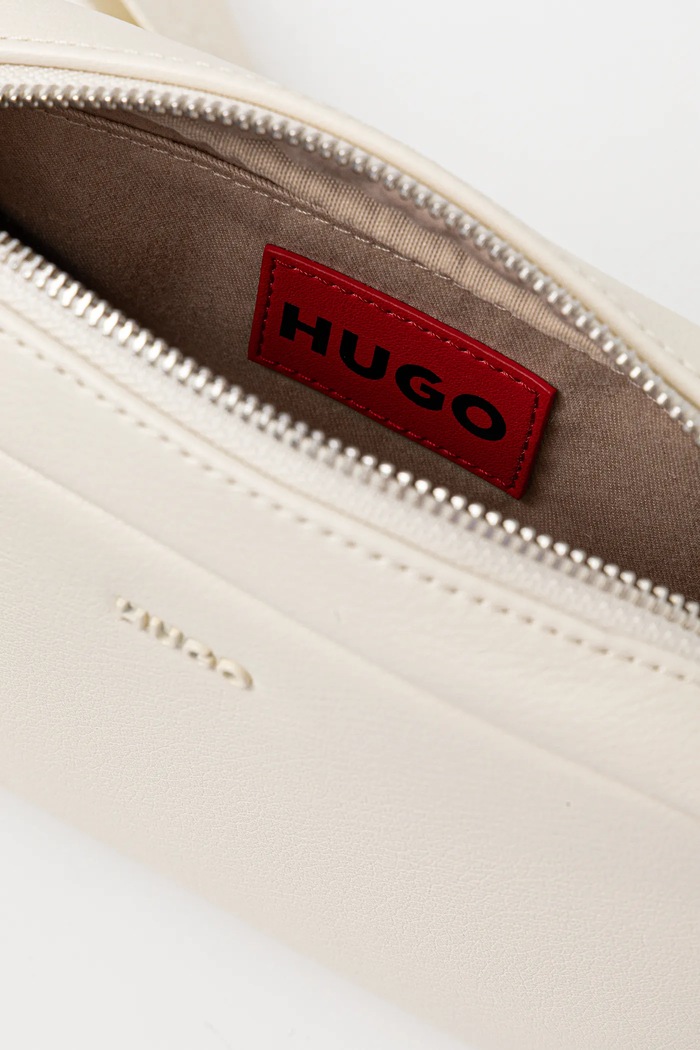 HUGO crossbody kabelka dámská z imitace kůže Bel 2.0 Crossbody 50547050 béžová