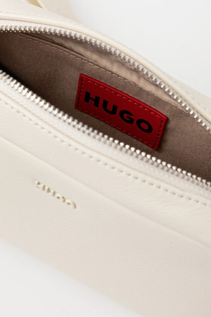 HUGO crossbody kabelka dámská z imitace kůže Bel 2.0 Crossbody 50547050 béžová