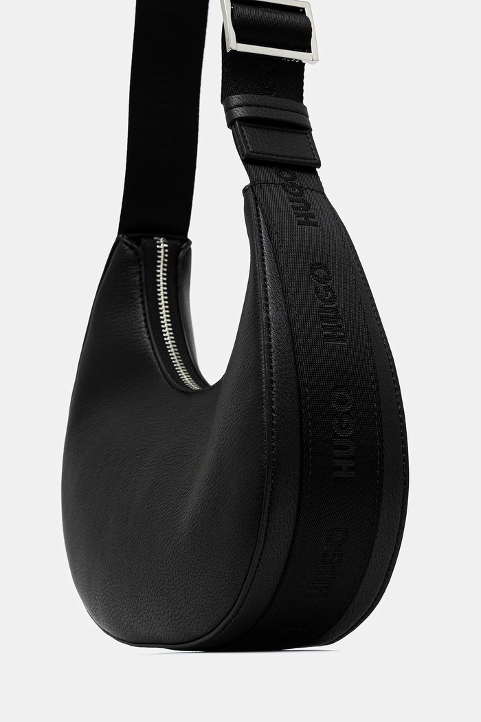 Accesorii HUGO geantă Bel 2.0_Hobo small 50547066 negru