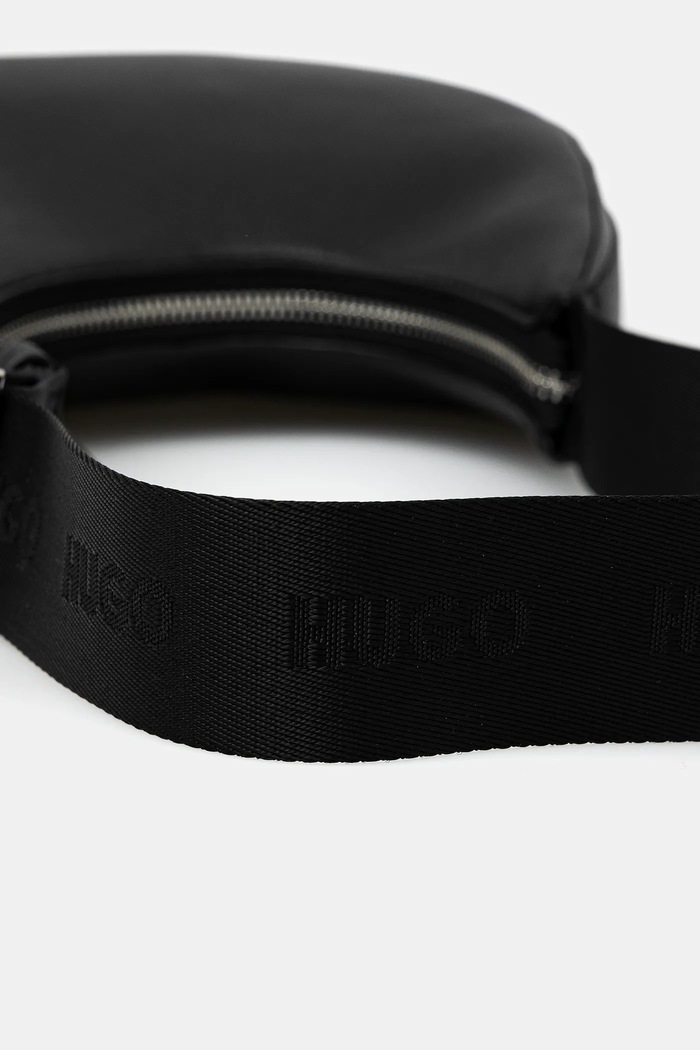 HUGO geantă Bel 2.0_Hobo small negru 50547066