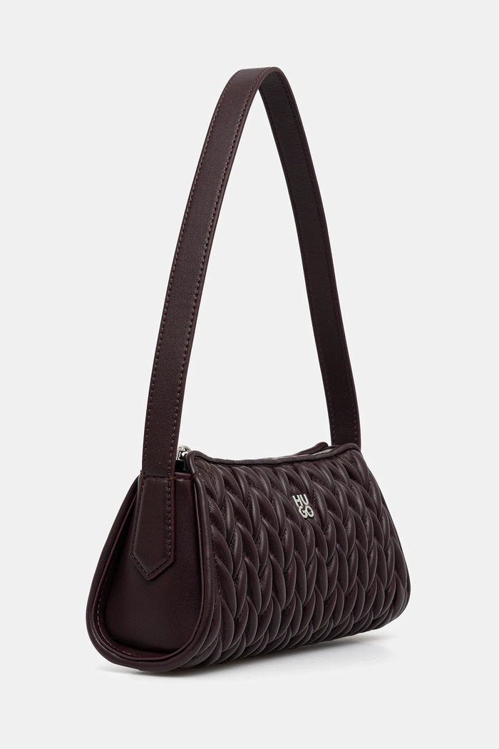 HUGO Geantă Chris 2.0 MA_Hobo 50547833 burgundia AW25