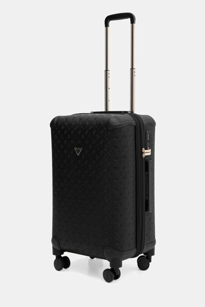 Guess valiză WILDER MEDIUM TWDP74.52982 negru NC25