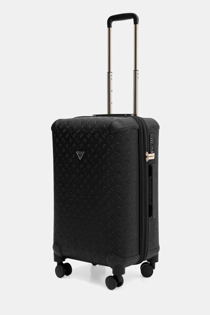 Guess valiză WILDER MEDIUM TWDP74.52982 negru NC25
