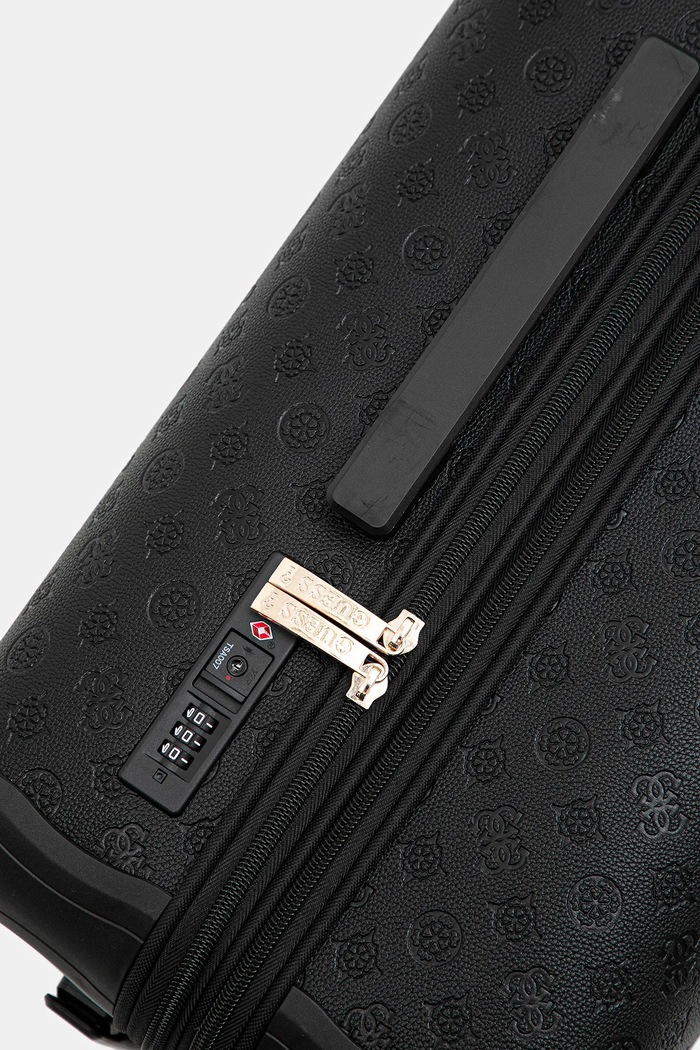 Guess valiză WILDER MEDIUM negru TWDP74.52982