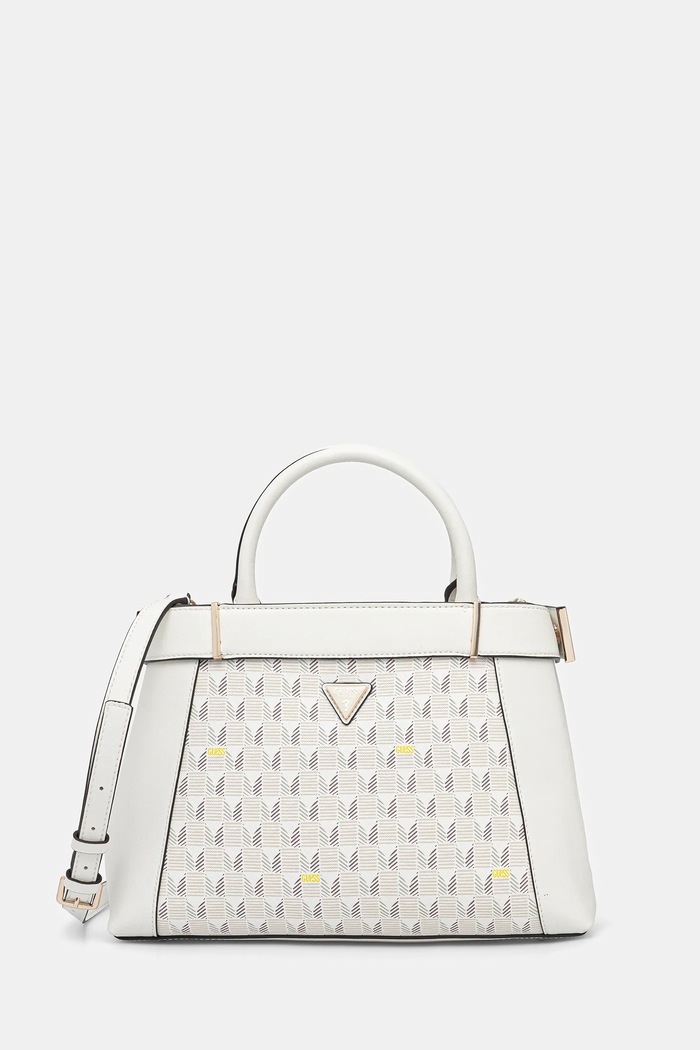 Τσάντα Guess συνθετικό λευκό HWJT86.81060
