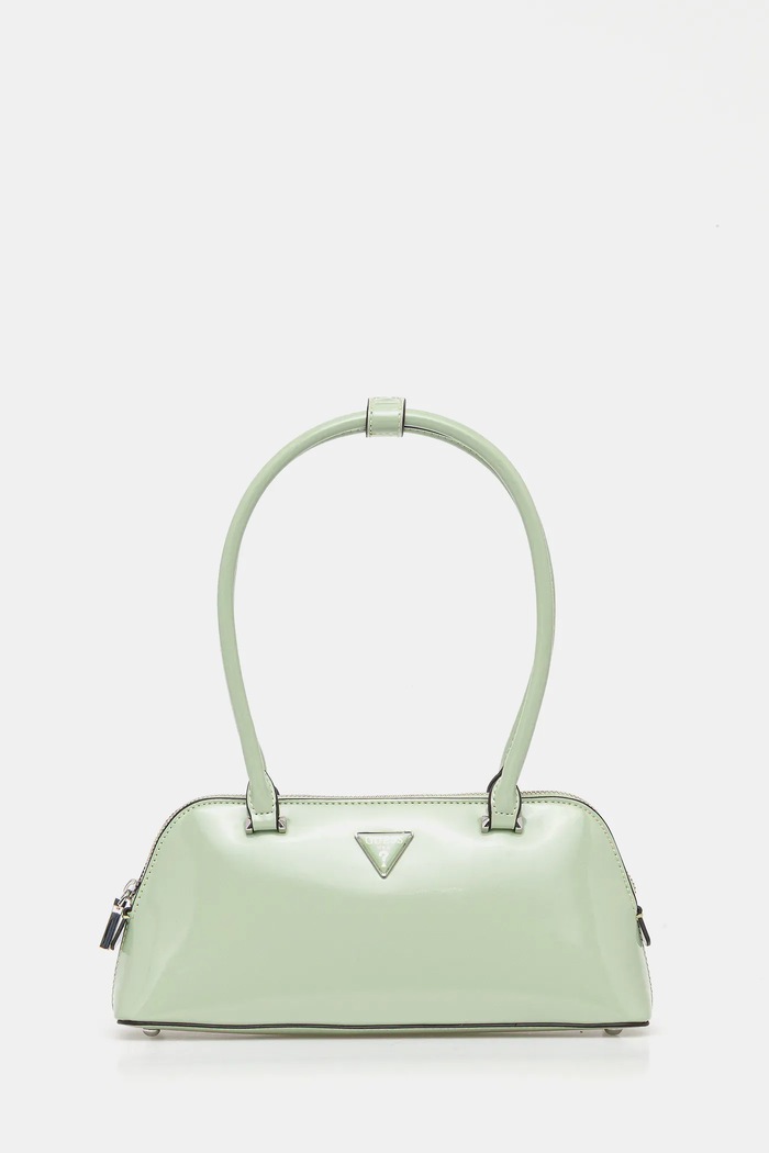 Guess poșetă ARNELA uni verde HWNY94.96080