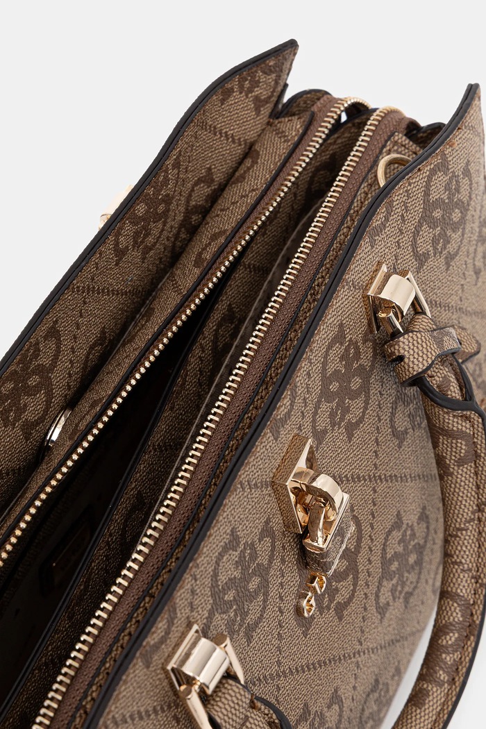 Τσάντα Guess QUEENSLAND HWOS96.55060 μπεζ