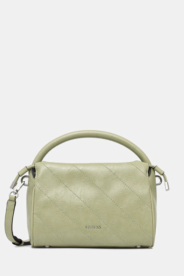 Guess poșetă AMYS nu incape in A4 verde HWMY96.59160