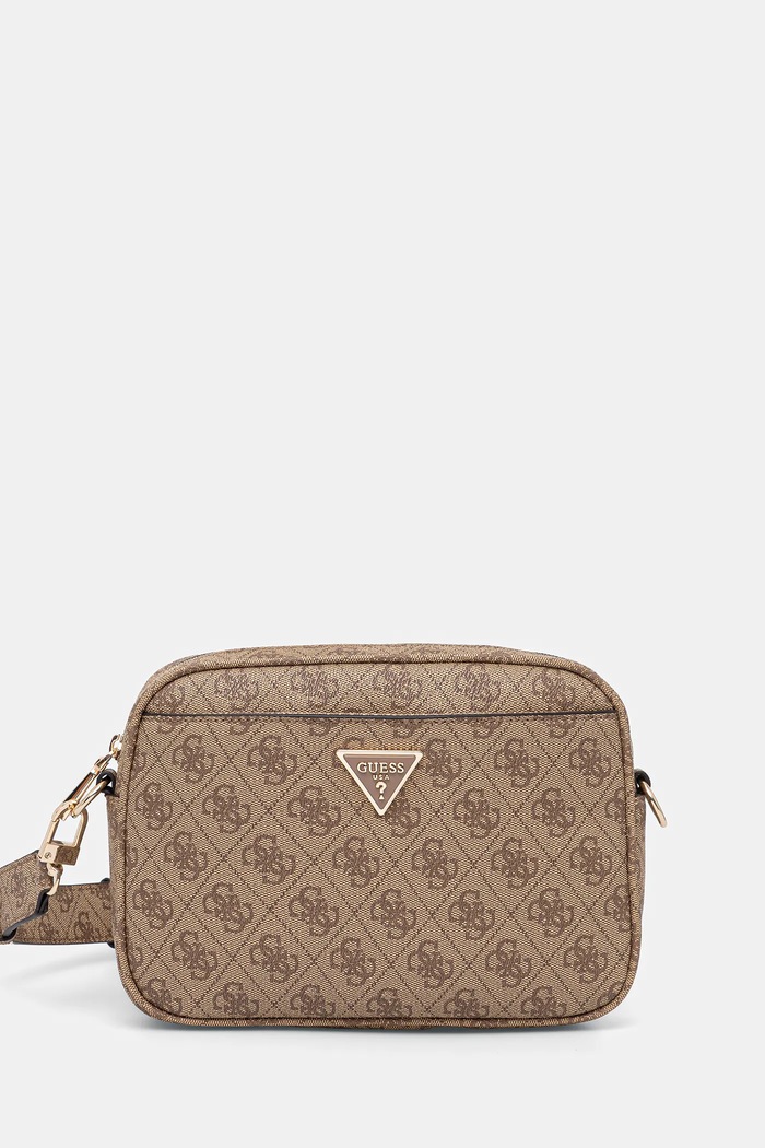 Guess torebka crossbody damska z imitacji skóry MERIDIAN beżowy HWSG69.74140