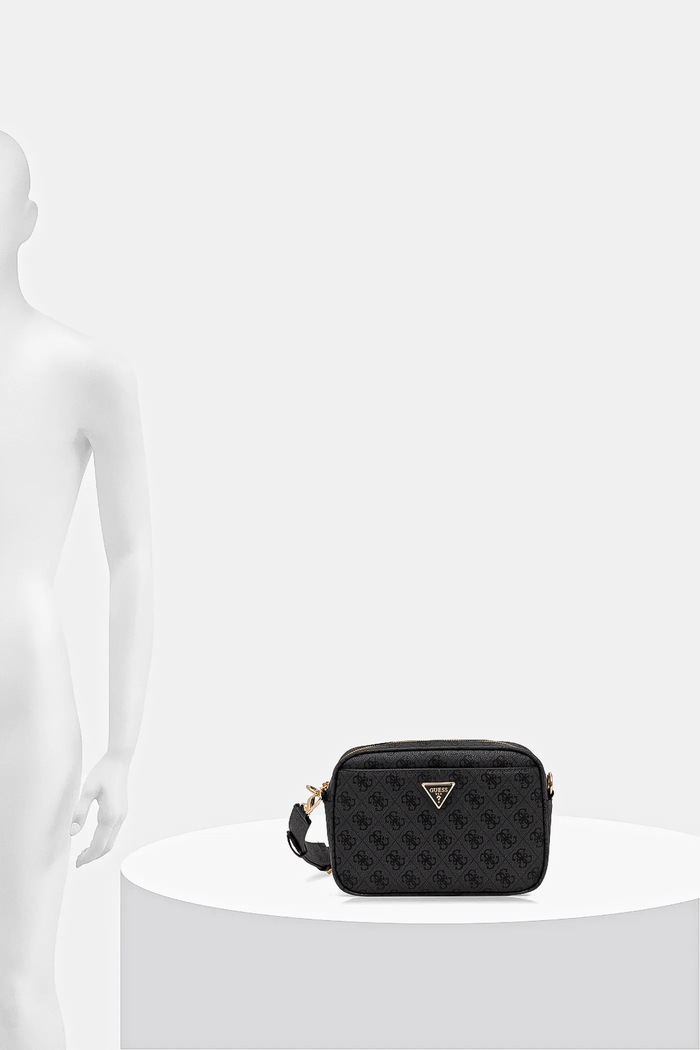 Guess geantă crossbody pentru femei, cu imitație de piele MERIDIAN HWSG69.74140
