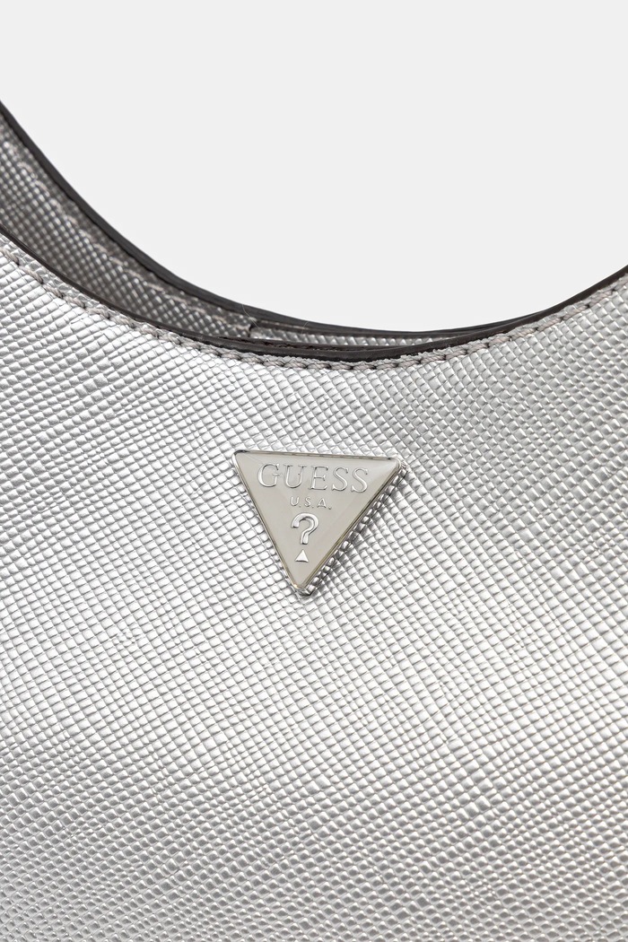 Kabelka Guess ROSALBA strieborná HWMY96.57010