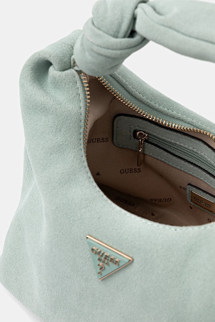Guess velúr táska ISOTTA HWSG96.60010 türkiz