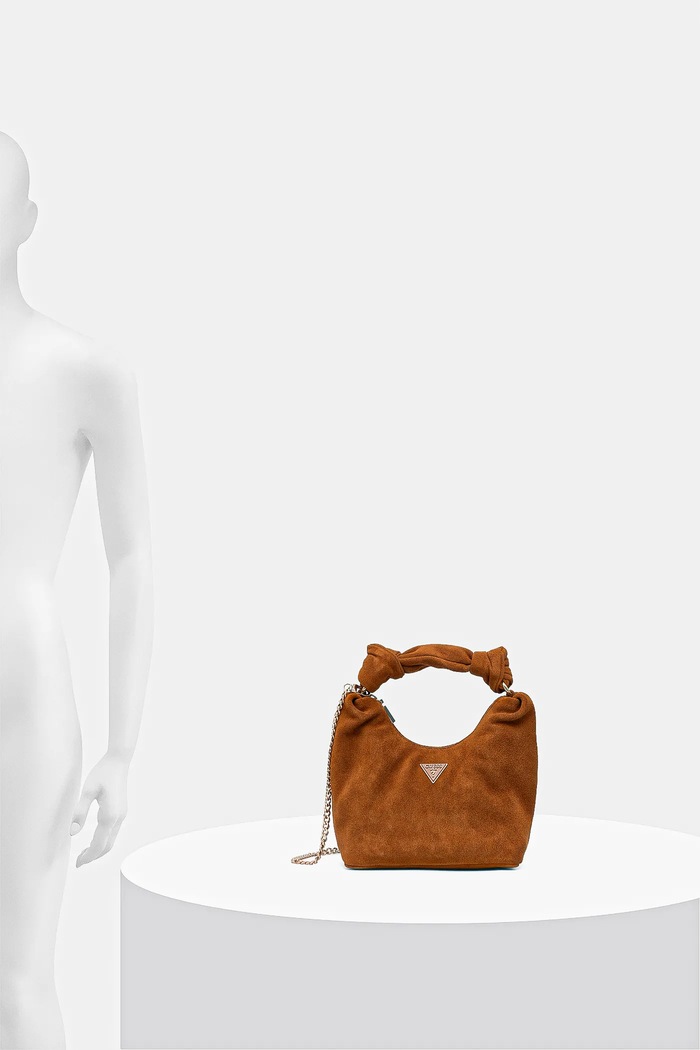 Guess Torebka zamszowa ISOTTA HWSG96.60010
