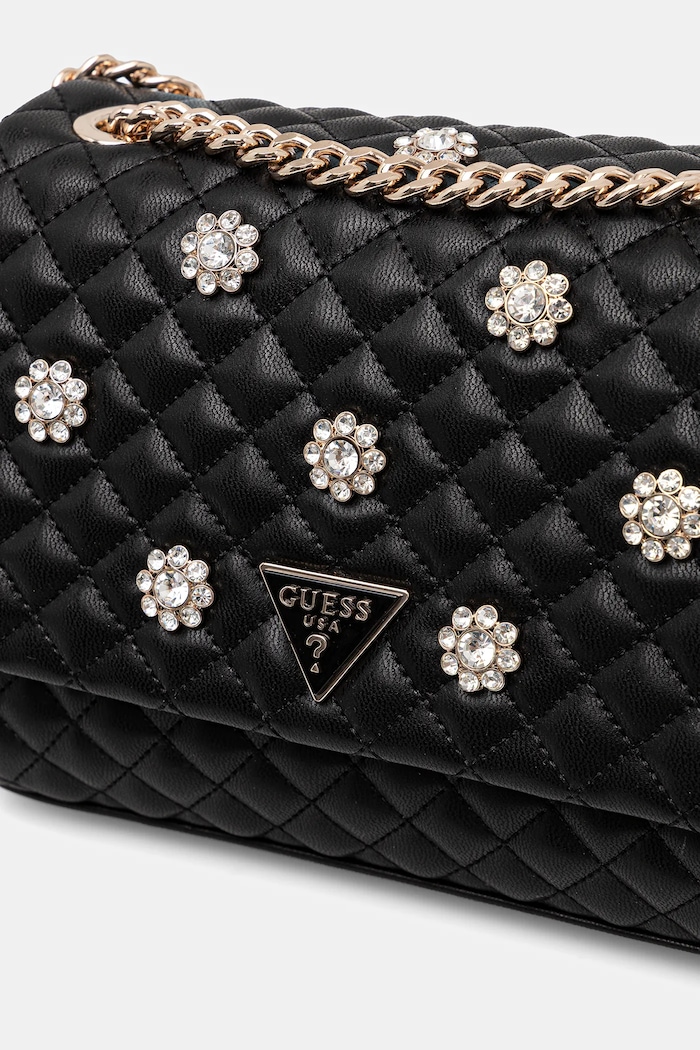 Guess poșetă EVERLEE negru HWEG86.79210