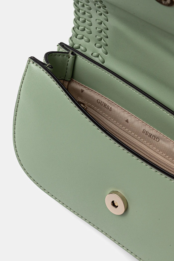 Τσάντα Guess TATUM HWNG96.67210 πράσινο