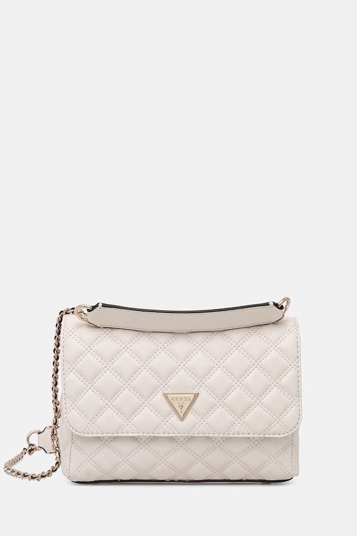 Guess чанта crossbody дамска GIULLY бежов HWQG96.73200