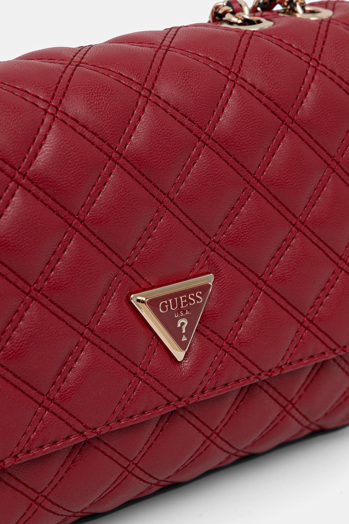 Akcesoria Guess torebka crossbody damska GIULLY HWQG96.73200 czerwony