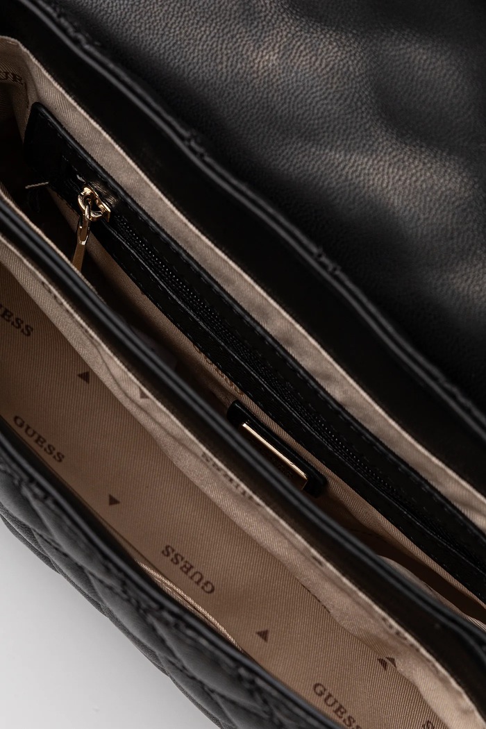 Guess borsa a tracollo da donna GIULLY HWQG96.73200 nero