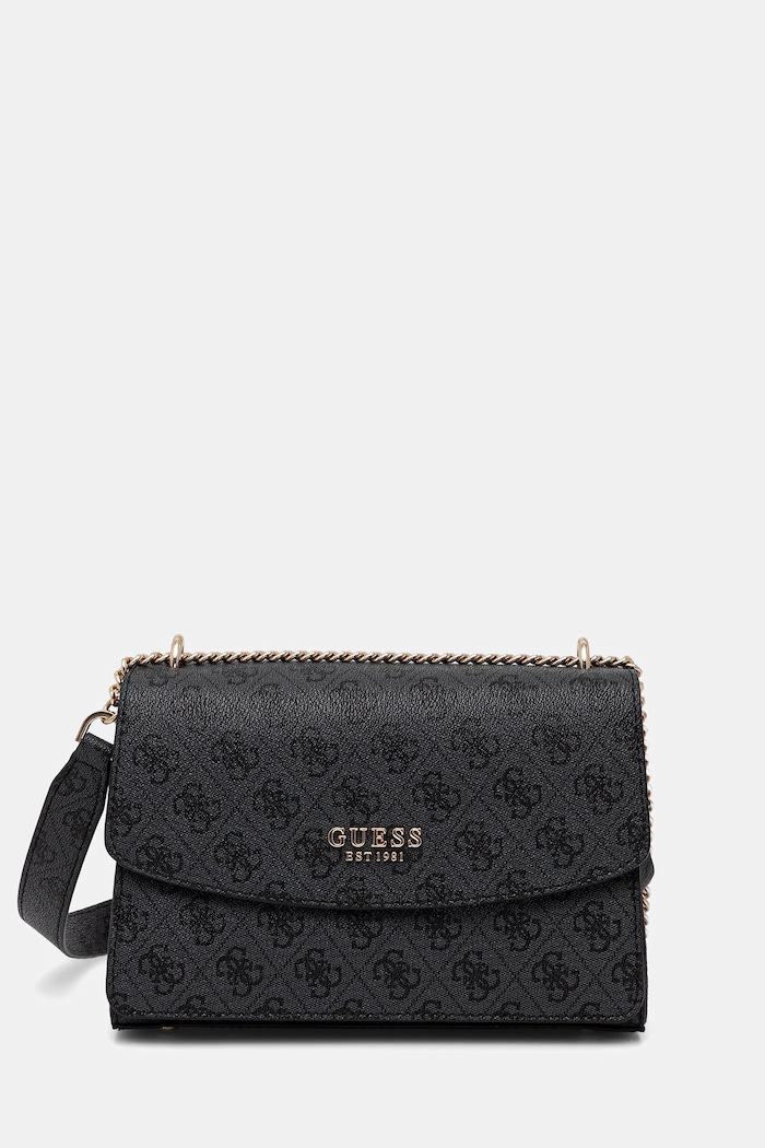 Kabelka Guess CALISTA imitácia kože sivá HWSG73.34210