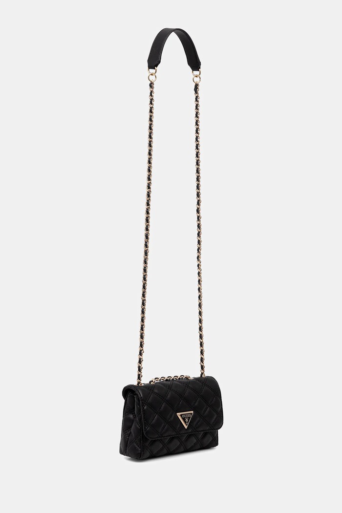 Τσάντα Guess GIULLY HWQG96.73740 μαύρο AW25