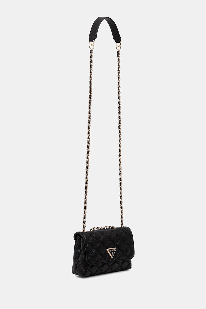 Τσάντα Guess GIULLY HWQG96.73740 μαύρο AW25