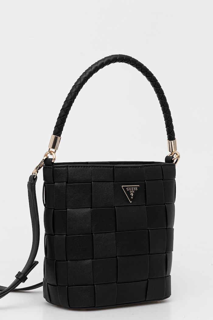 Τσάντα Guess MAYLEE HWWG96.61030 μαύρο AW25