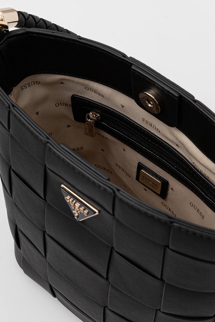 Τσάντα Guess MAYLEE HWWG96.61030 μαύρο