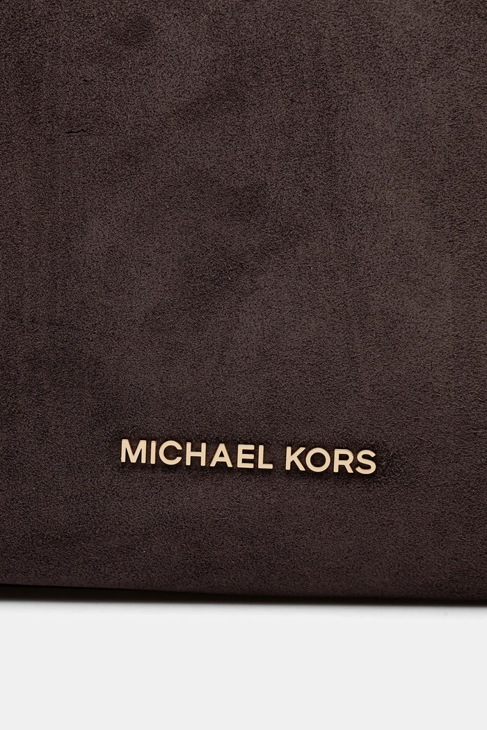 MICHAEL Michael Kors geantă de mână din piele întoarsă LILLIE maro 30F3G0LE3S